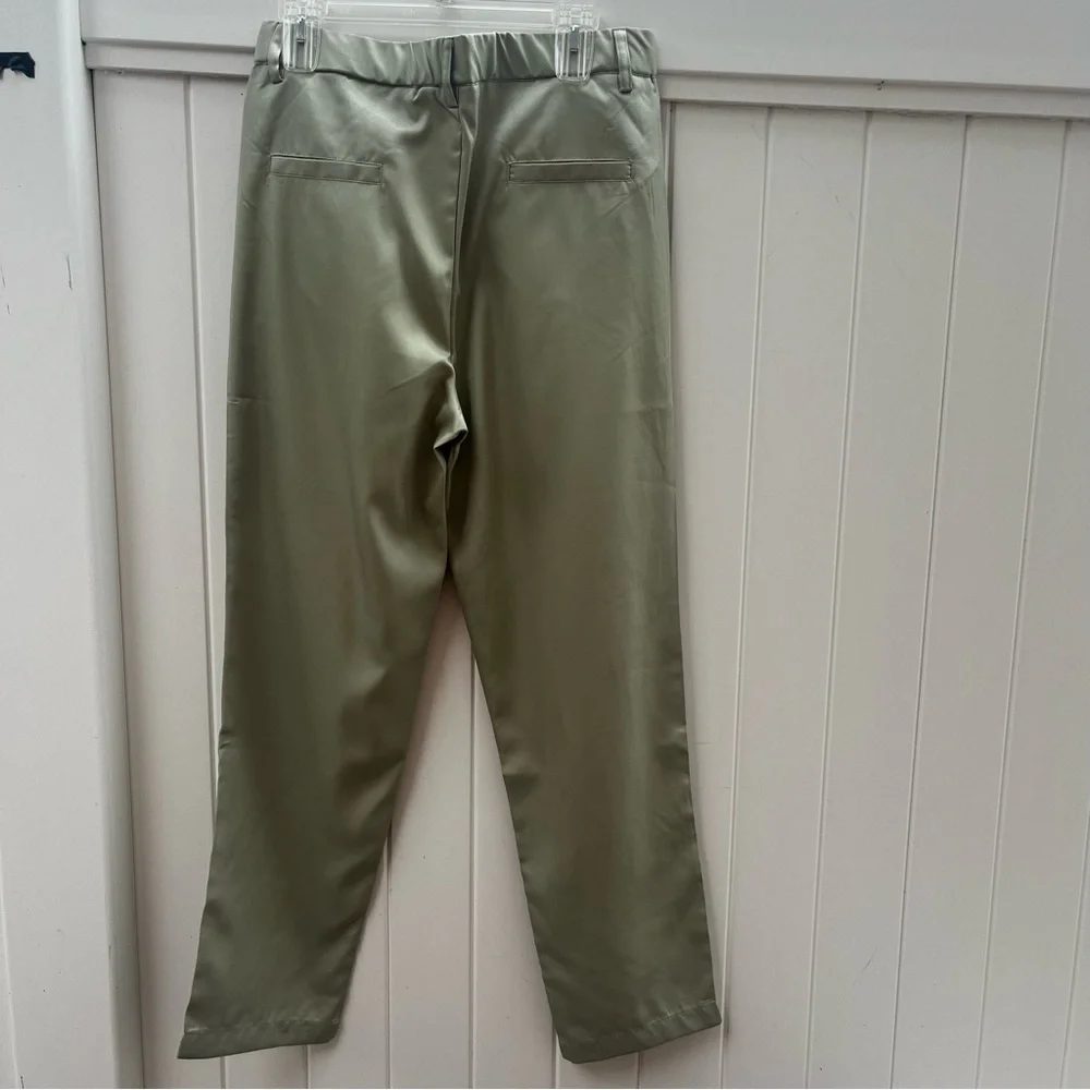 New in Bag Match Green Dress Trousers / Pants Size 32/30